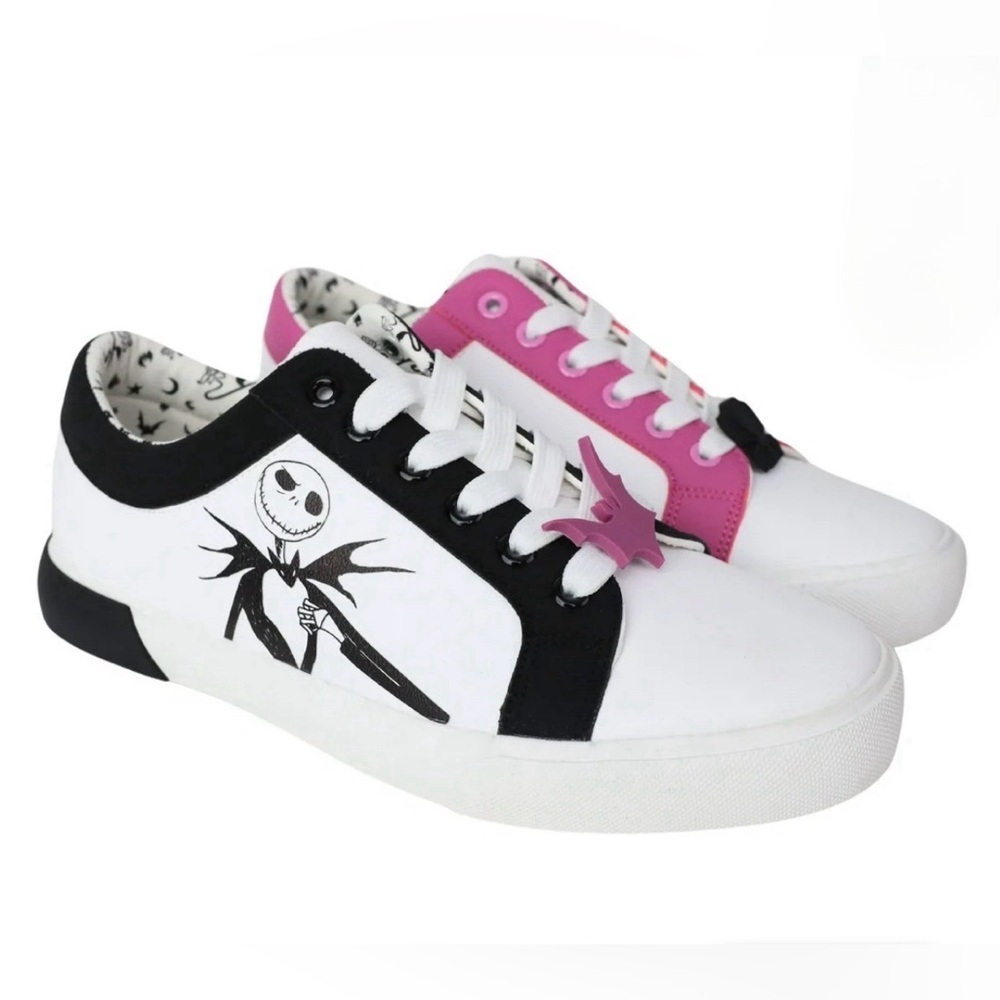 Ground Up Disney Nightmare Before Christmas Jack Sally Sneakers Women's 10